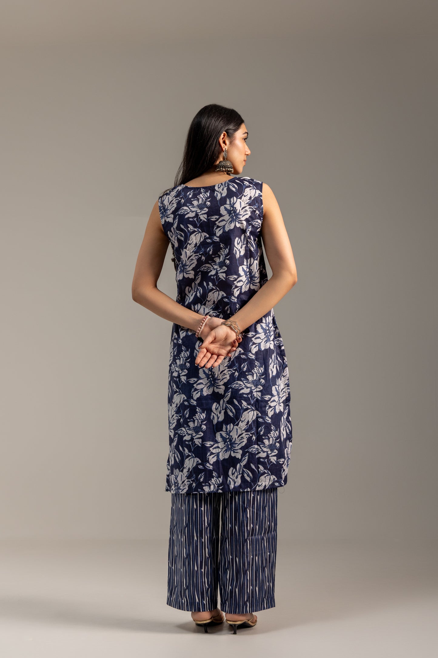 Mausam Indigo Kurta Set