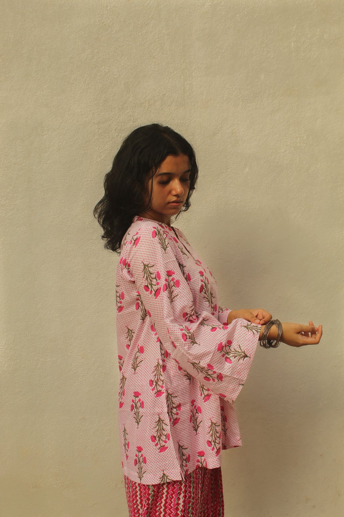 Utsav Farshi Salwar Set with Dupatta - Pink