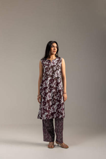 Mausam Mocha brown Kurta Set