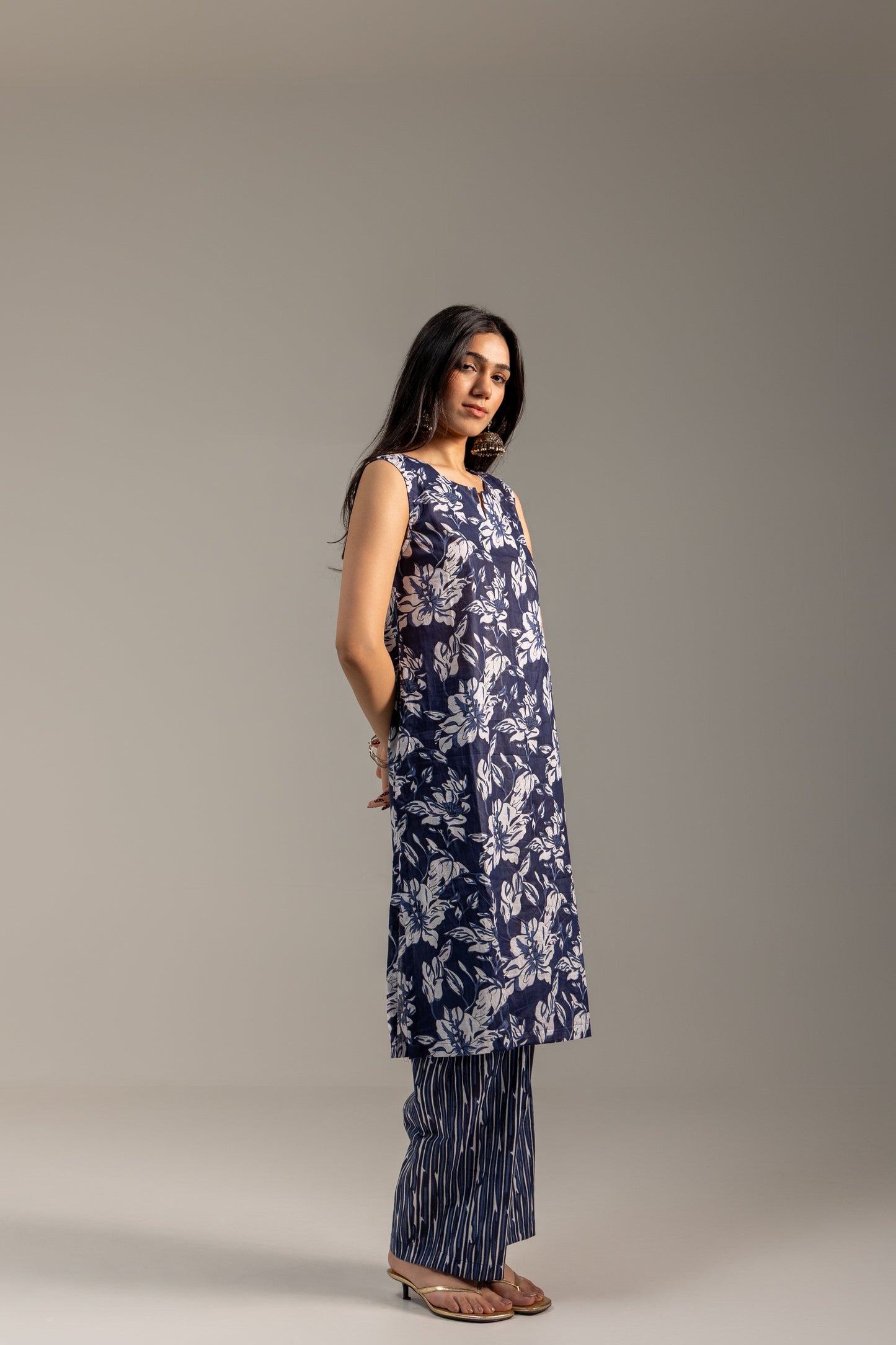 Mausam Indigo Kurta Set