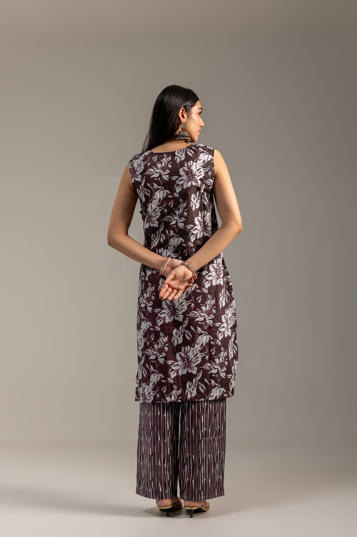 Mausam Mocha brown Kurta Set