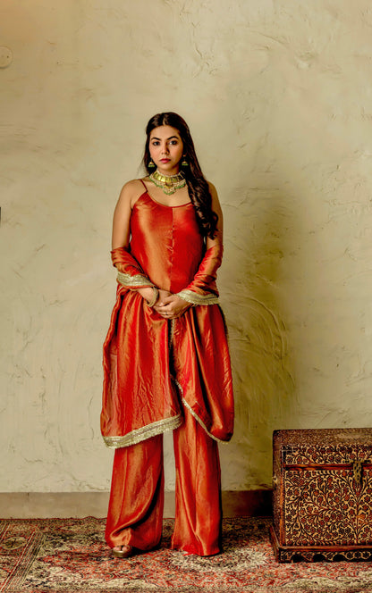 Jashn Red Suit Set