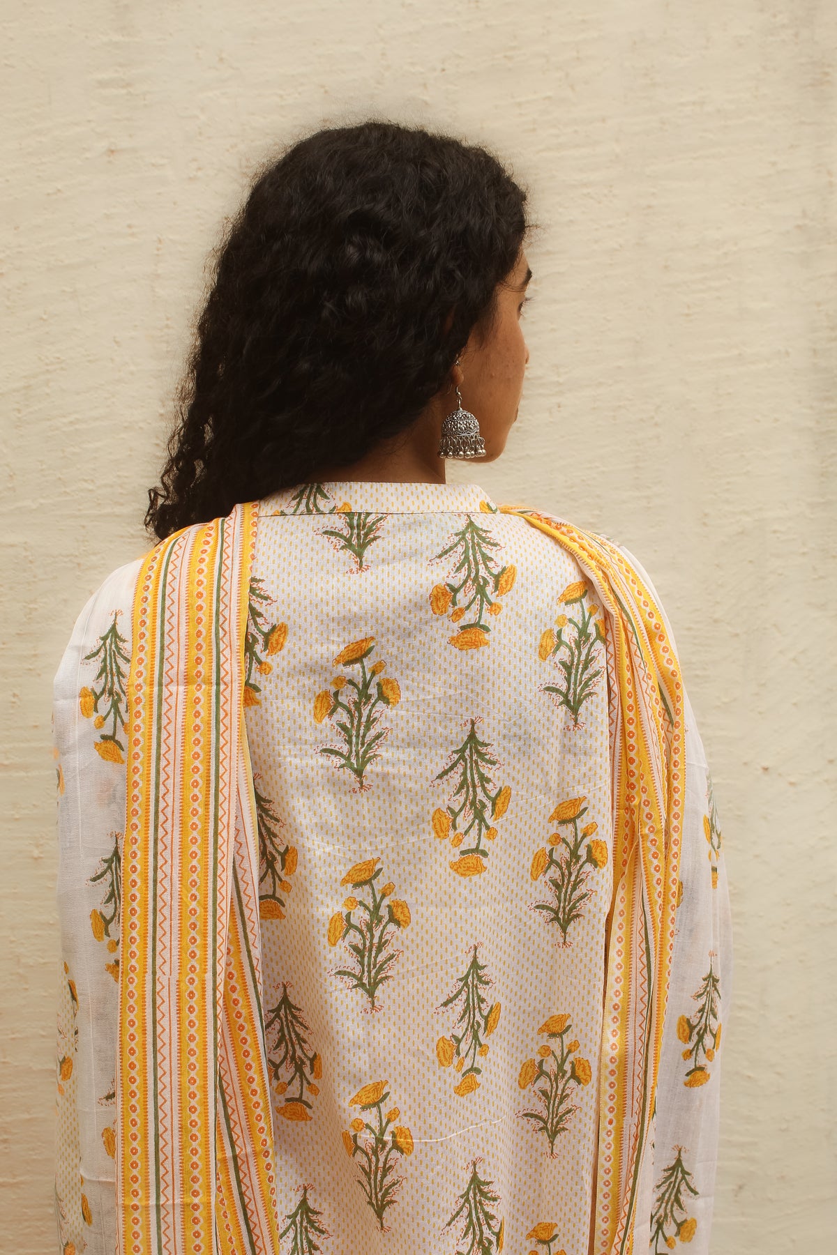 Utsav Farshi Salwar Set with Dupatta - Yellow