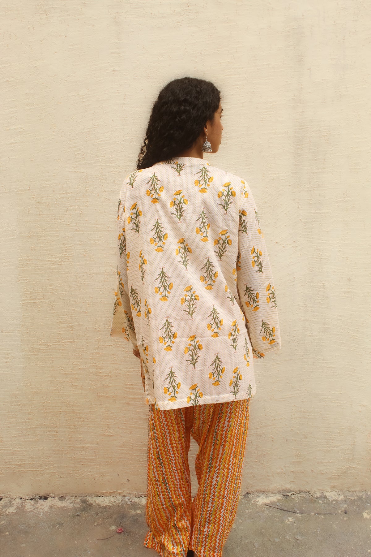 Utsav Farshi Salwar Set with Dupatta - Yellow