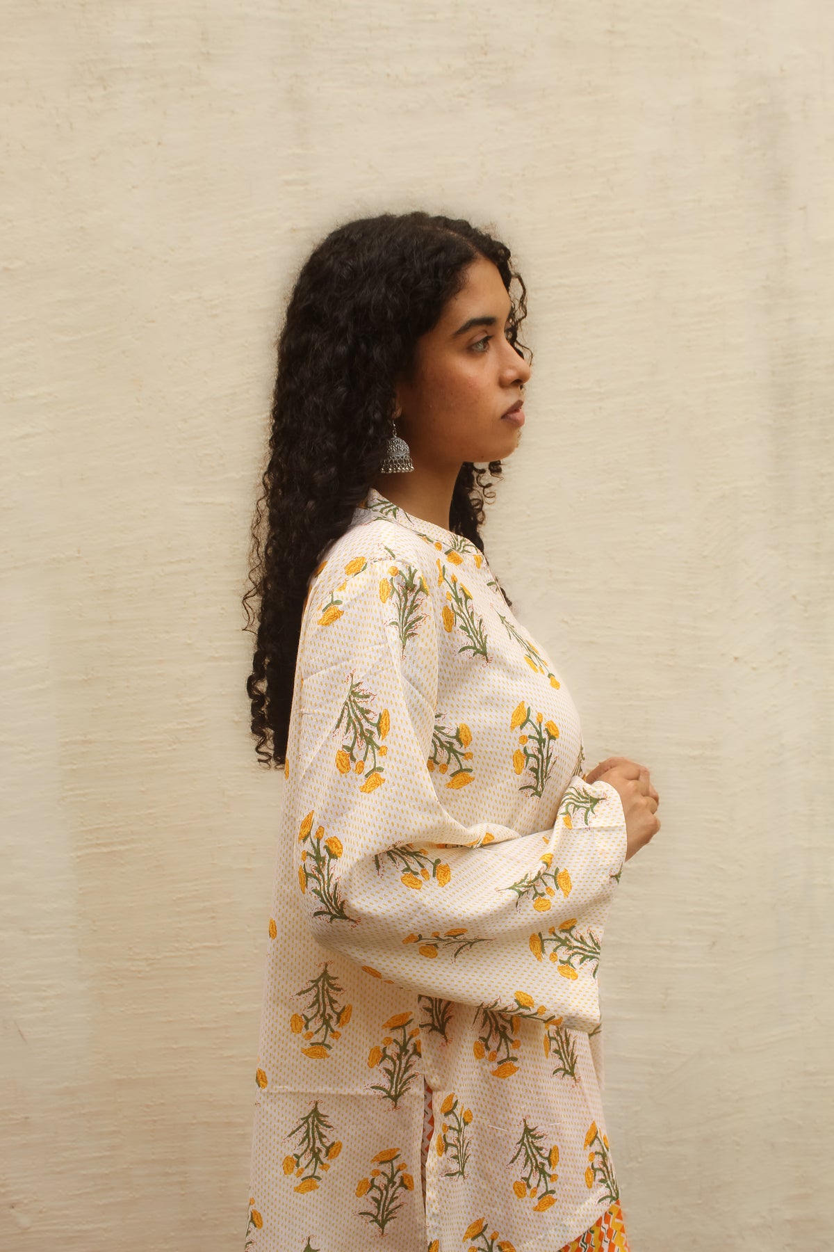 Utsav Farshi Salwar Set with Dupatta - Yellow