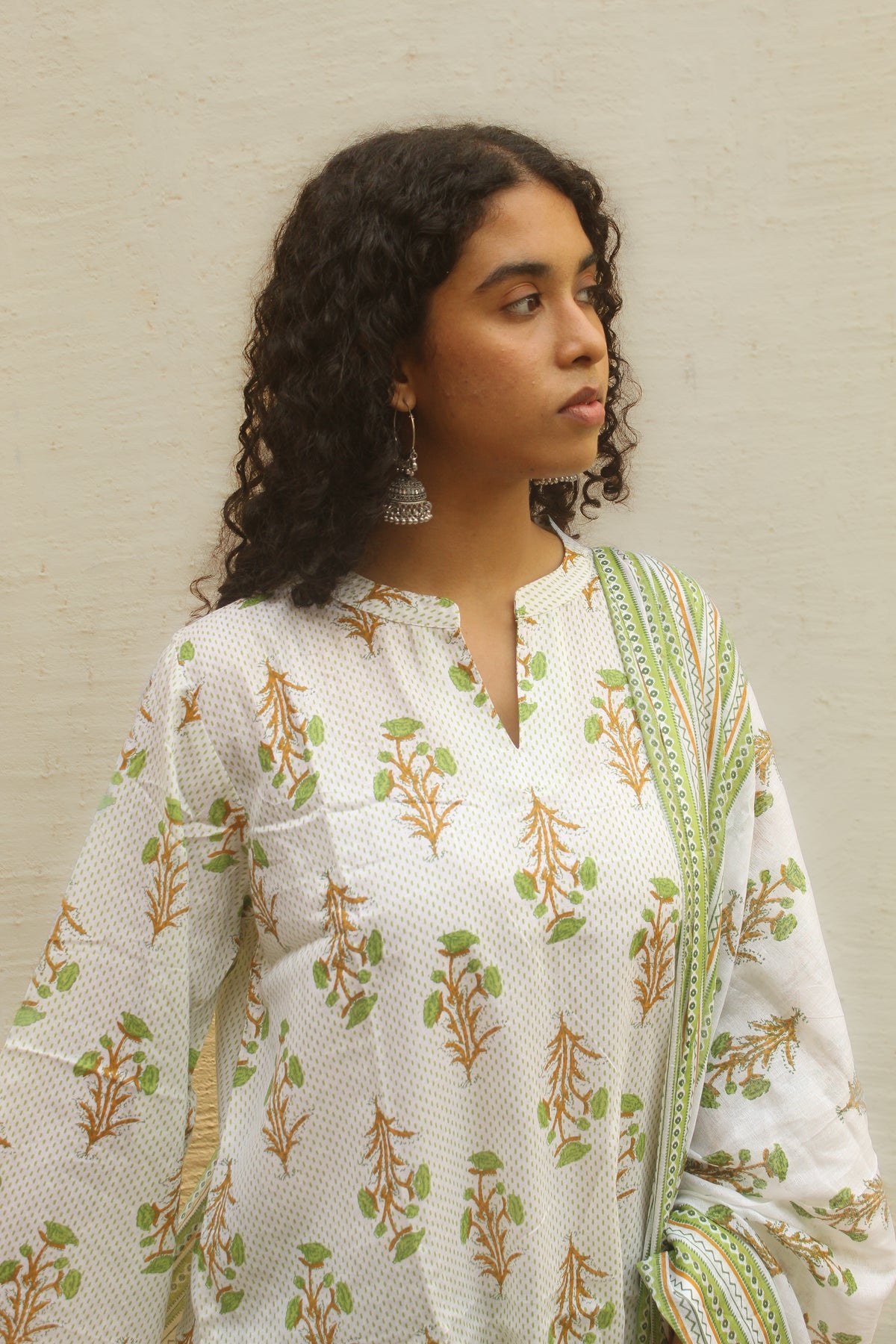 Utsav Farshi Salwar Set with Dupatta - Green