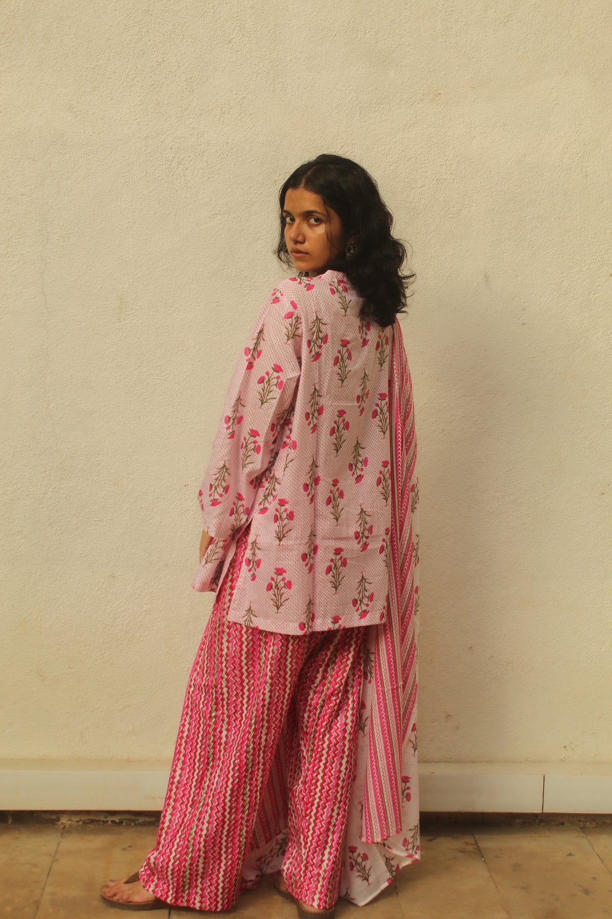 Utsav Farshi Salwar Set with Dupatta - Pink